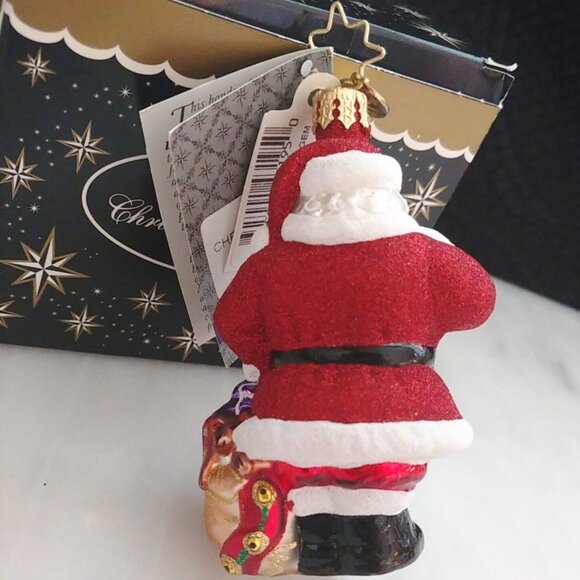 Christopher Radko Little Gems Ornament 'Christmas Caller', 2010 NIB - Picture 3 of 5